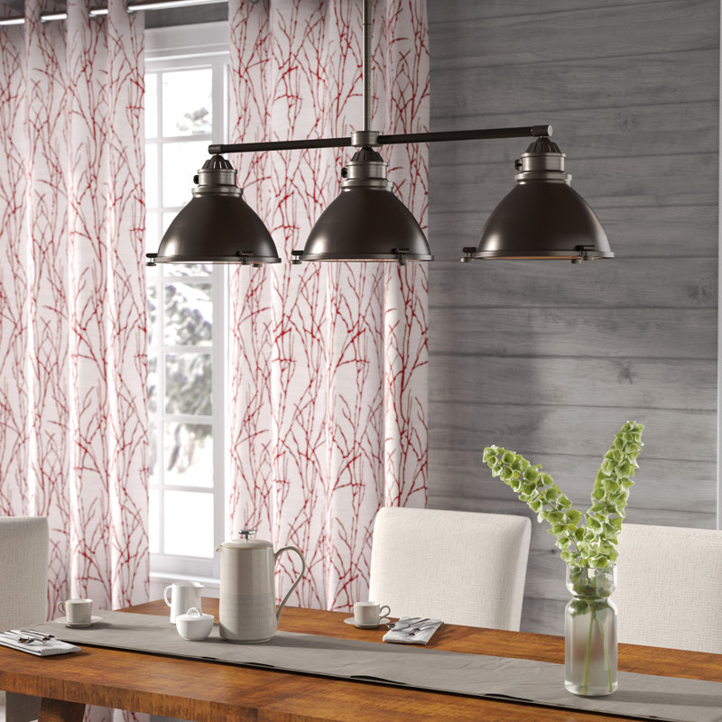 Laurel Foundry Modern Farmhouse Dewey 3Light Kitchen Island Pendant